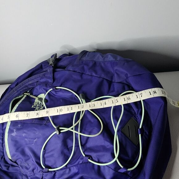 The North Face Borealis Backpack Book Bag Purple Flexvent Padded Straps - Picture 9 of 11